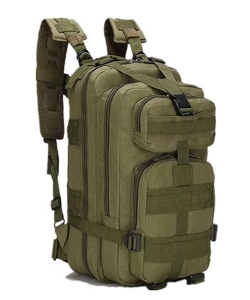 Military Canvas Backpack TR171 ARMY GREEN